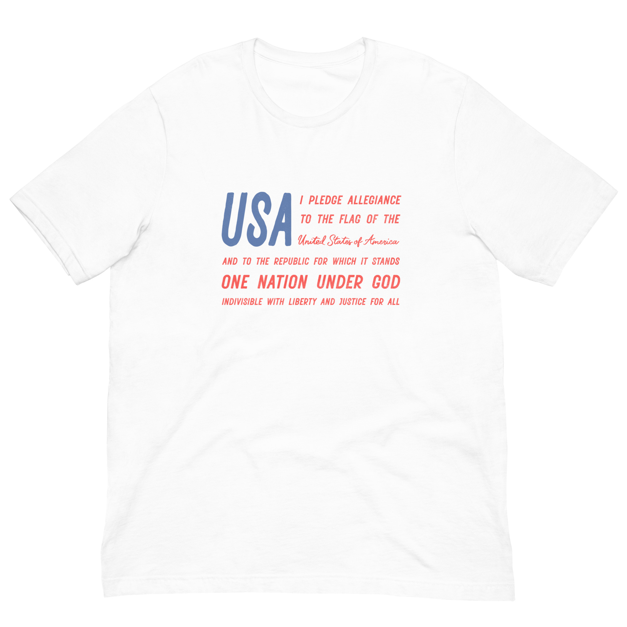 USA Allegiance | White Tee