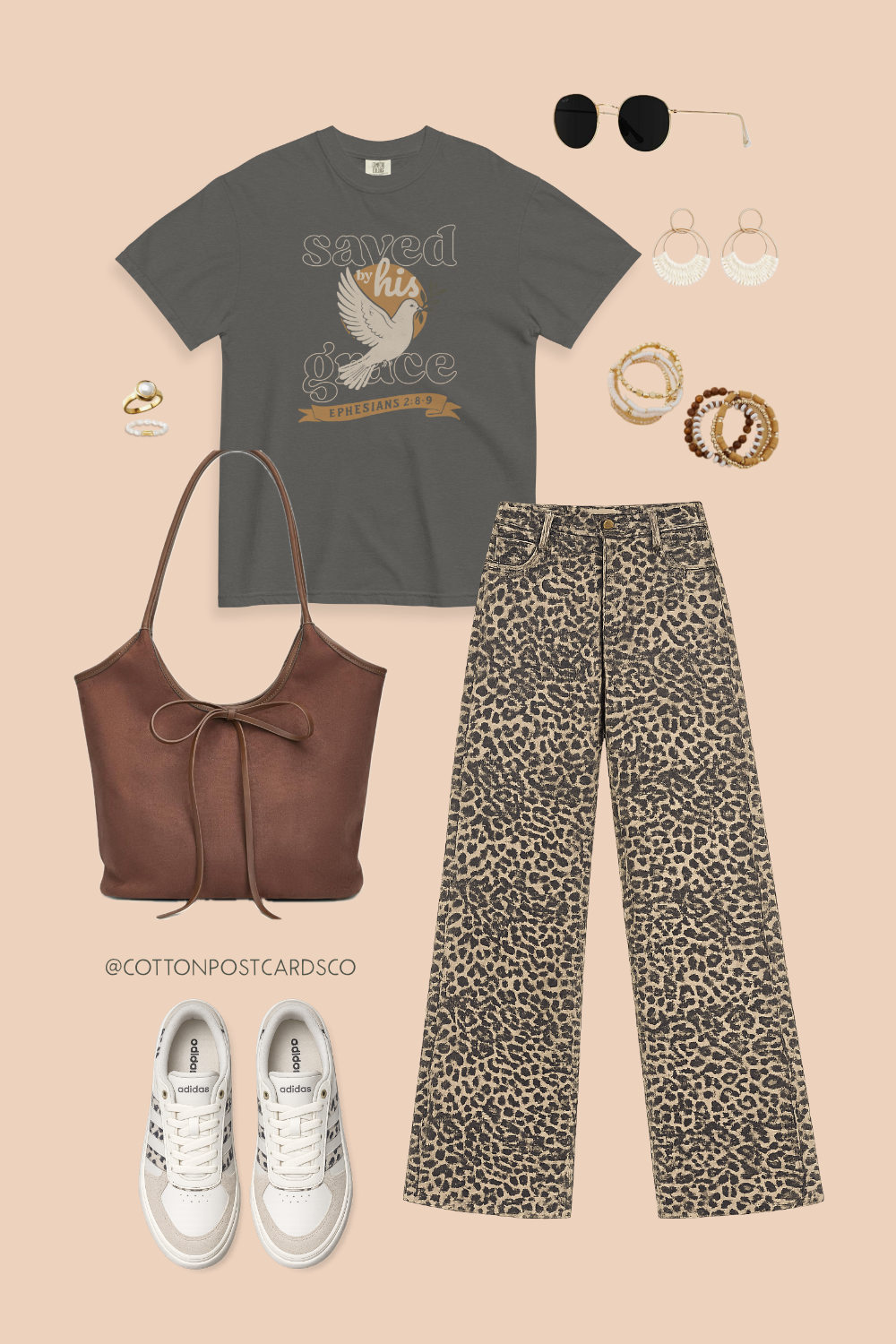 Grace - leopard pants