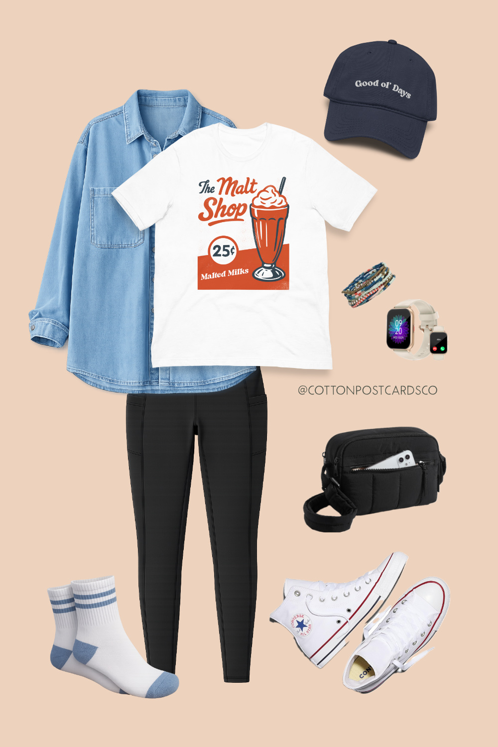 Malt shop - leggings